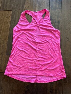 Women’s Racerback Tank Top in Vibrant Hot Pink
